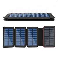 New Technology and Fasion Design Solar Power Banks Detachable Waterproof High Capacity Mobile Solar Charger